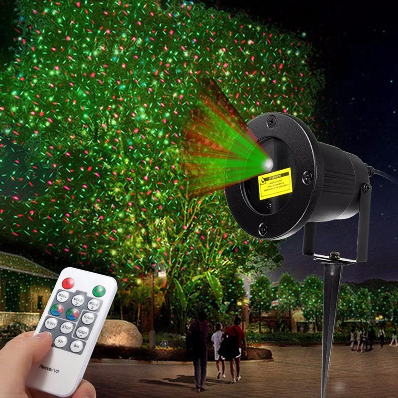 Landscape Stars Stage Light Night Sky Laser Projector With Remote