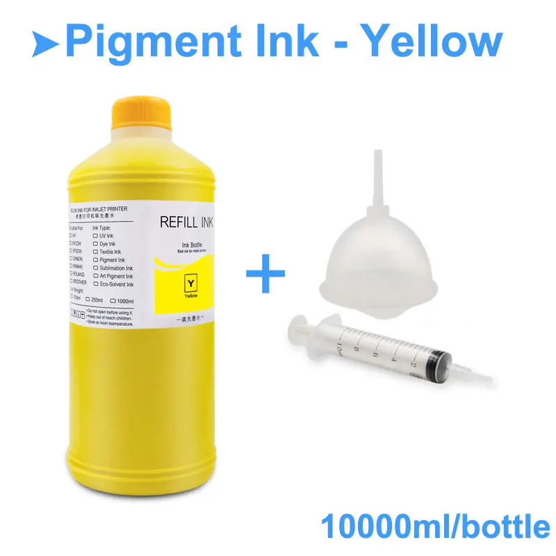1000 мл/бутылка пигментные чернила для Epson L800 L805 S22 T50 P50 T26 TX109 CX4300 P600 P800 пигментные чернила для принтера Epson