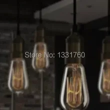 Северной Европы промышленность подвесной светильник лампа накаливания подвеска свет RH Лофт бронзовые лампы головы подвесной светильник просто подвесной светильник