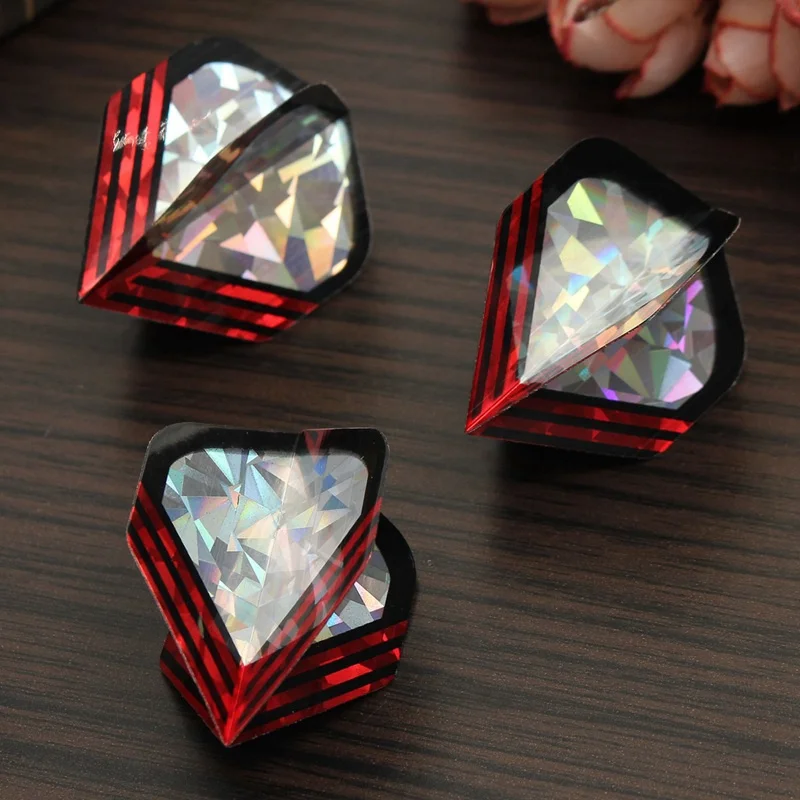 3 шт. 2D Светоотражающие Bling Дротика Перелёты Стандартный хвостовик для Дартс