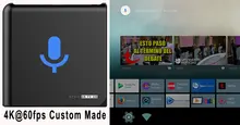 30pcs ATV-III Custom Made Amlogic S905X Quad core Smart TV OS LIVE TV Streaming Box 22GB 16GB MediaHub 1200+ live tv 1000+ VOD