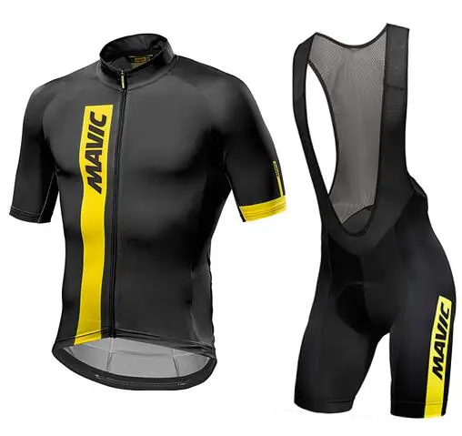 

MAVIC 2017 Cycling Jersey Short Sleeve Summer bib shorts Bicycle Clothes Quick Dry Shirt Clothing Maillot #2