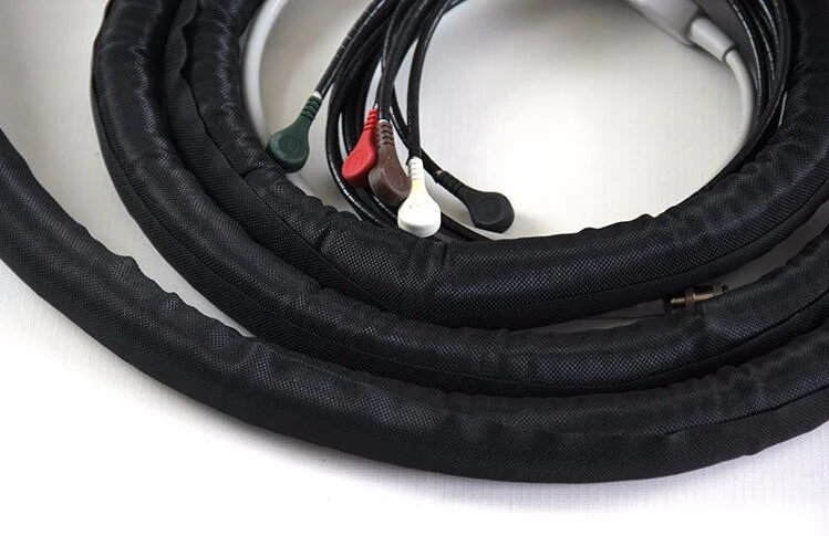 10ft 13 мм кабель управления крышки шнура, самозакрывающийся, черный-Cut-to-size и гибкий провод литья, провода обмотки, кабель рукав, шнур Органайзер