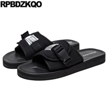 Для повседневного использования, размера плюс Мужская обувь из сетчатого материала с большими босоножки; модная пляжная обувь на плоской подошве; шлепанцы без задника с открытыми пальцами 45 Дизайнерская обувь без шнуровки, летнее платье в стиле "Ретро", большой из дышащего материала