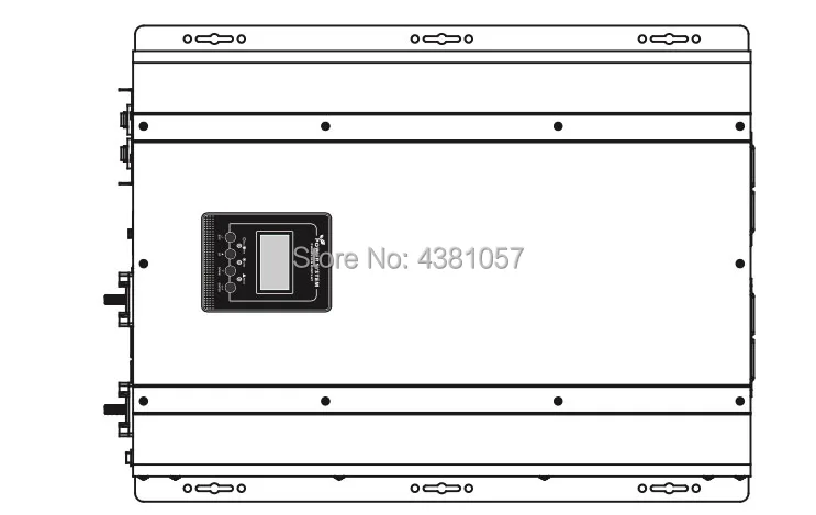 Солнечный инвертор 10KW UPS сетки от инвертора усилитель 30KW DC 48V96V к AC220V230V240V с AC зарядное устройство может быть настенный