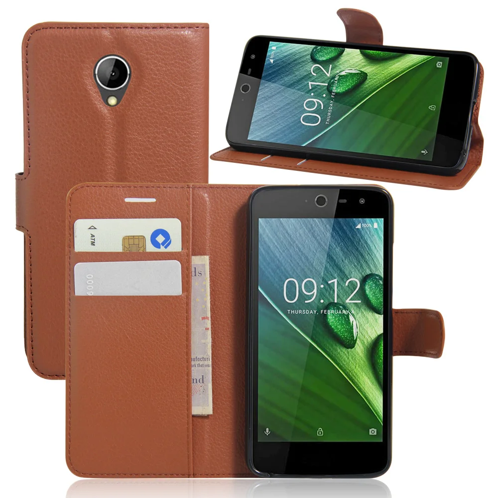 

Luxury Phone Fundas Case For Acer Liquid Zest Z525 3G Stand Flip Cover Wallet PU Leather Bags For Acer Liquid Zest 4G Z528 5.0''
