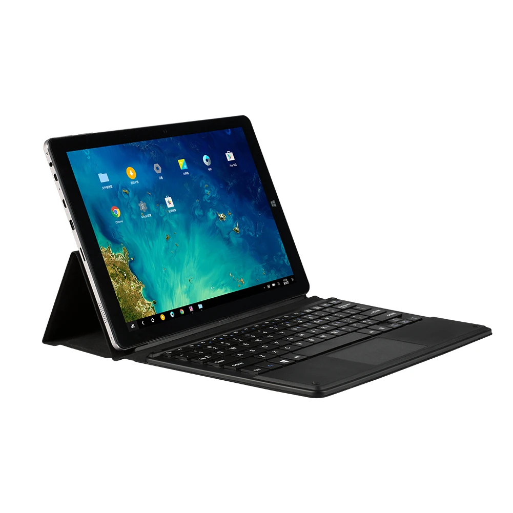 

NI5L Folding Keyboard Touchpad Leather Case Cover Stand For Chuwi Vi10 Plus/ Hi10 Plus Tablet PC