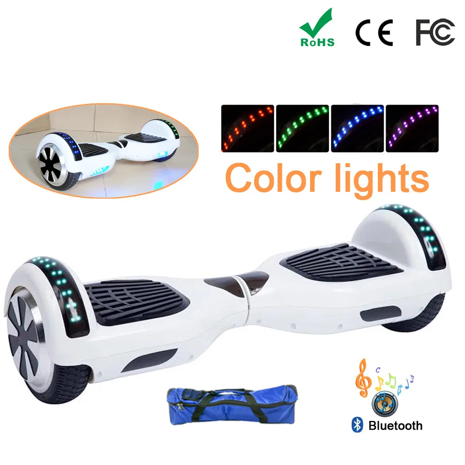 

EU Warehouse Hoverboard 6.5 Inch with Bluetooth Bag Remote Key E Scooter Electric Board Smart Balance Board Oxboard Hoover Board