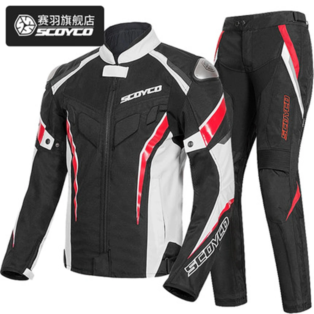 

NEW SCOYCO mesh Summer Motorcycle Jacket Riding suit Motorbike Reflective jacket Protective jacket Drop-proof suit
