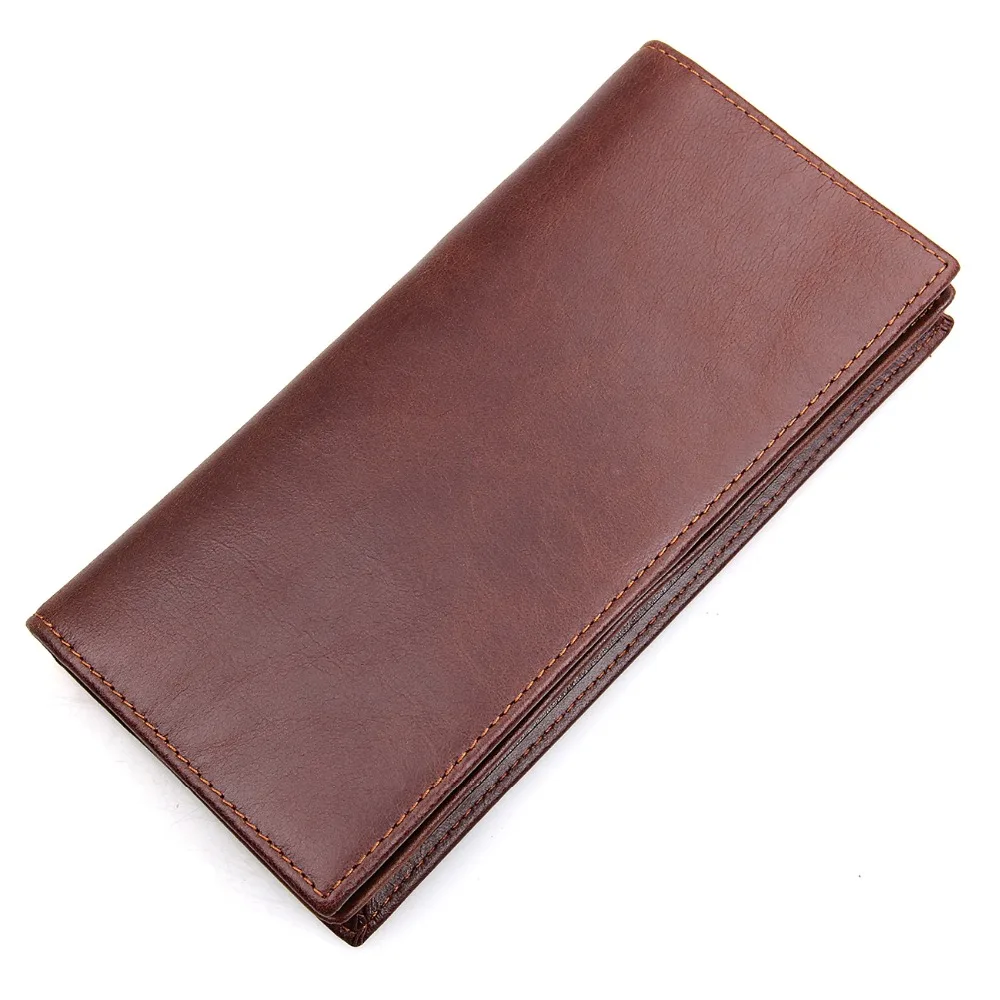 

100% Genuine Leather Wallet Business Credit Card Holder Mens ID Card Wallet 8011C