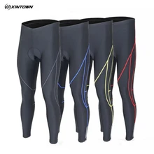 Команда Xintown Открытый Велоспорт Ropa Ciclismo зимние мужские велосипедные брюки гель 3D Мягкие плотные брюки 4 цвета