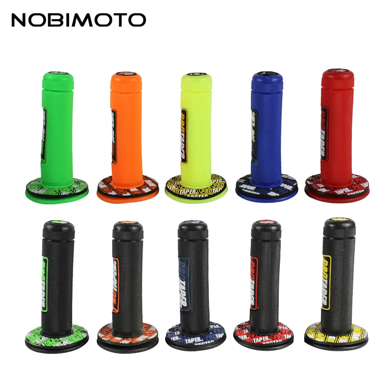 10 цветов Опционная ручка Protaper ПроТейпер для мотоцикла Dirt Pit Bike Мотокросс 7/" резиновые рукоятки Тормозные ручки 2WG-117N