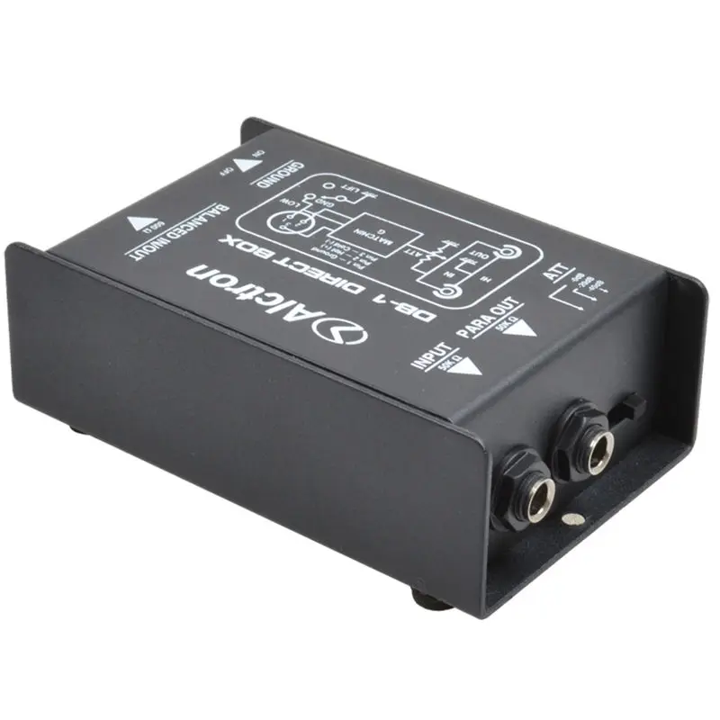 

Original Alctron DB-1 DI Direct Box Passive Stereo 1 Channel Professional DI Boxes