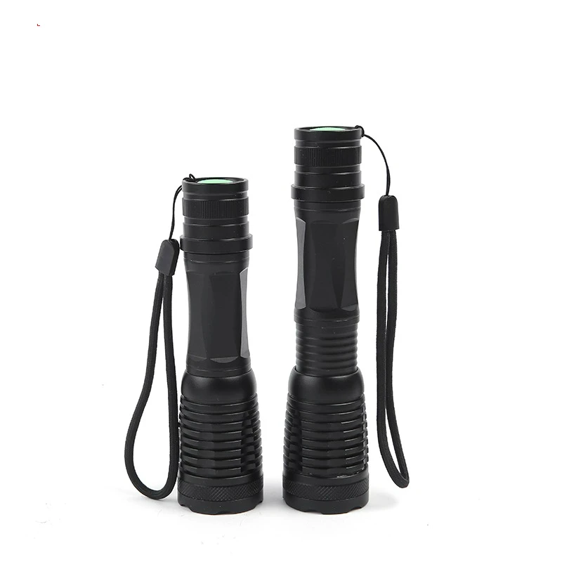 

CREE XML-T6 5 Modes Flashlight 1800Lumens Zoomable Glare Rechargeable Flashlight High Power Light Torch Stepless Dimming 18650