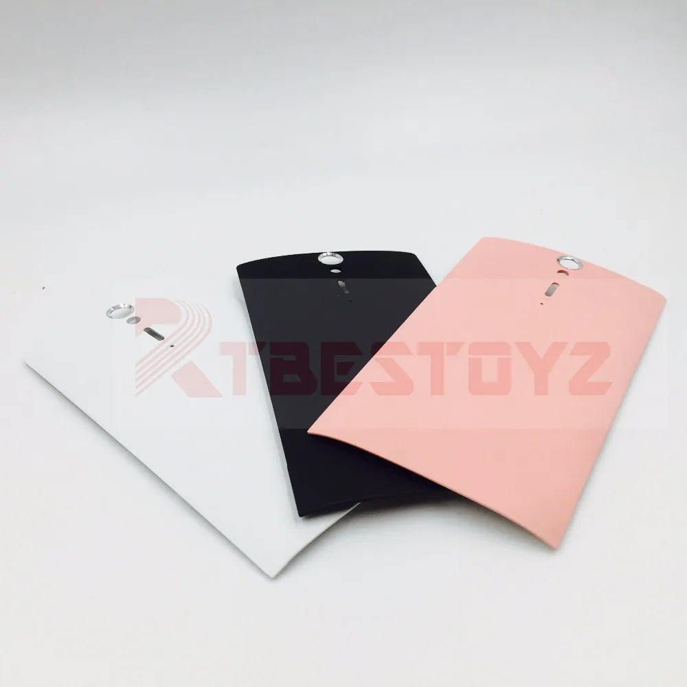 RTBESTOYZ корпус для Sony Xperia S задняя крышка LT26 корпуса батареи с клейкими запасными