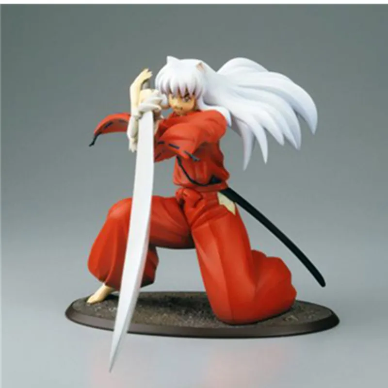 Inuyasha битва Хигураши Кагоме хигурашизута ПВХ фигурка Коллекционная модель игрушечная коробка 19 см D114 - Цвет: Красный