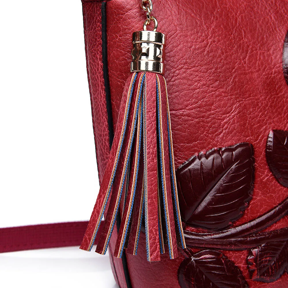 Роскошная дизайнерская женская сумка в китайском стиле с тисненой кисточкой