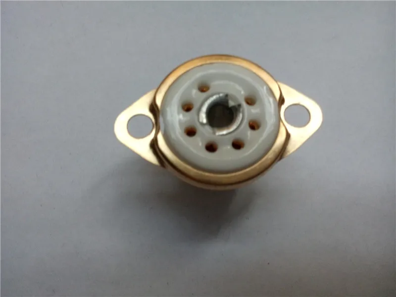 10 шт. 7 контактов розетка для строительных лесов Φ золотое покрытие 6J1 6J2 6X4 6Z4