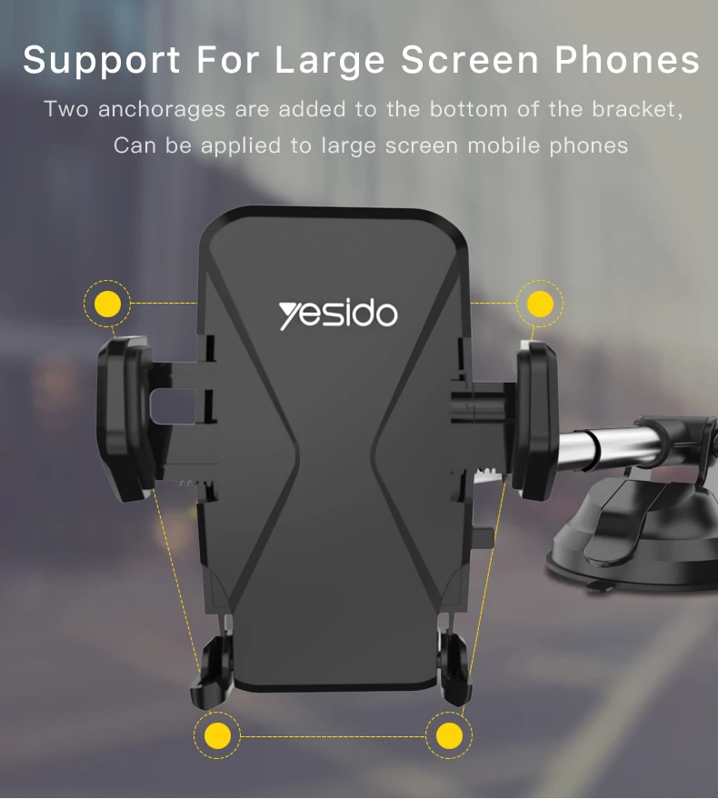 Gravity Car Phone Holder Windshield Sucker Car Mount Holder (5)