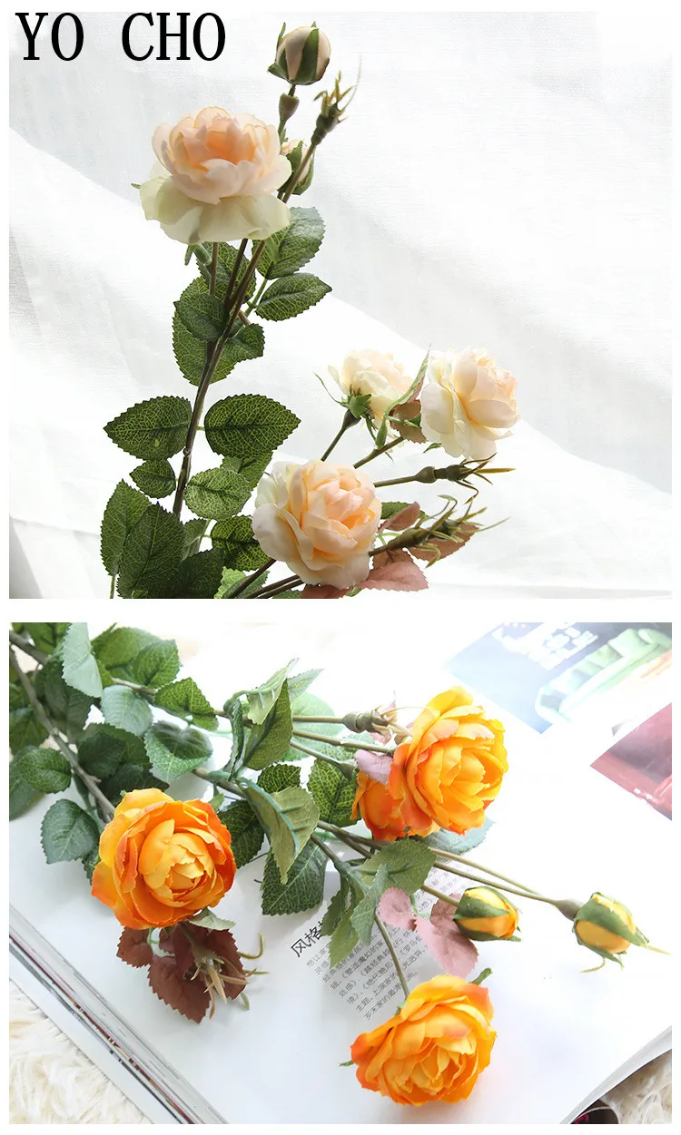 Camellia rose flower simulation flower14