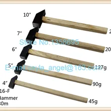 " деревянная ручка, Утюг Молотки/Нержавеющая сталь Молотки, мощность снижается многоцелевой для ювелирных изделий DIY Инструменты
