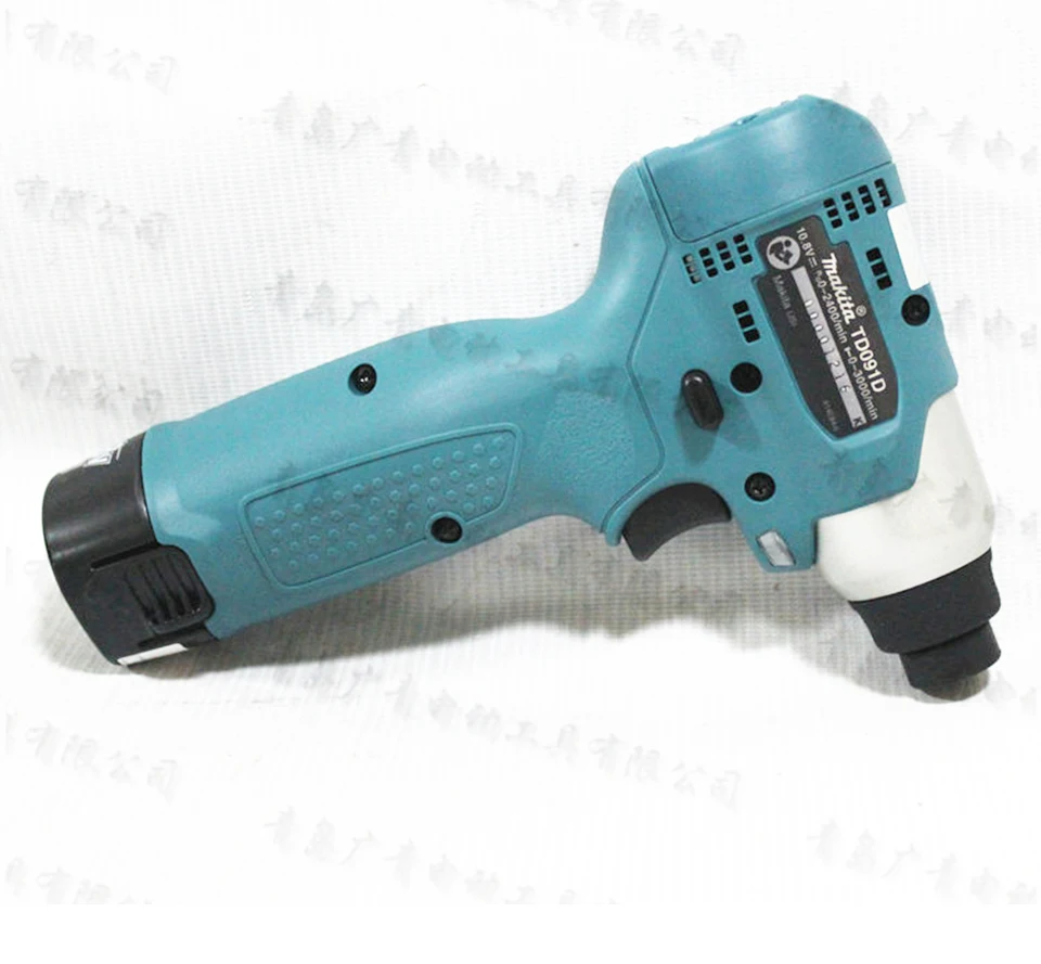 Япония Makita TD091DNWE аккумуляторная ударная отвертка электрическая отвертка 3000 ipm 2400 об/мин 10,8 В 90N. М