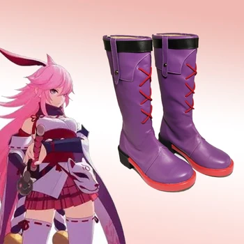 

3D Vision Game Honkai Impact 3rd Yae Sakura Evil Witch Cosplay Shoes Z