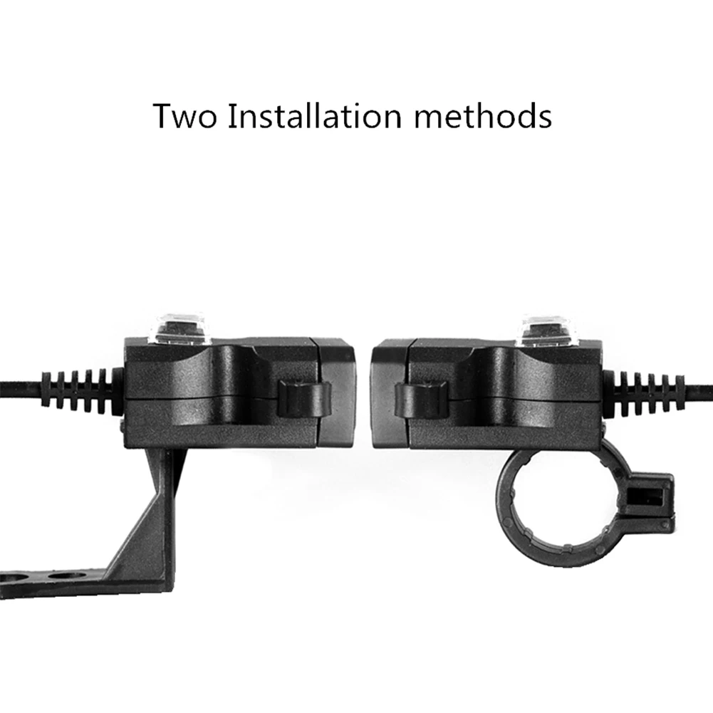 Двойной USB порт переходник с гнездом для зарядного устройства для телефона мотоцикл крепления Мото Аксессуары блок питания мотоцикл 9-90 в
