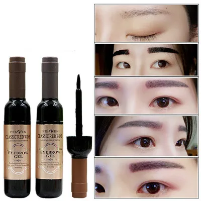 

1 PCS Eyebrow Black Coffee Gray Peel Off Eye Brow Tattoo Shadow Eyebrow Gel Cosmetics Makeup for Women High Pigment Makeup