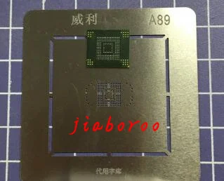 

1pair/lot 1pcs eMMC memory flash NAND with firmware for Samsung Galaxy S4 Mini I9190 +1pcs BGA reballing reball stencil