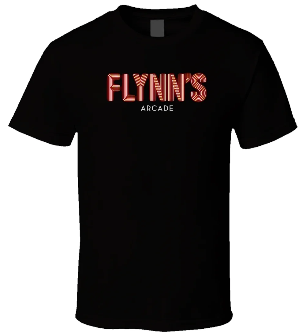 Flynn's Arcade 3 New Hot Sale Black Men T Shirt Cotton Size S - 3XL 2018 Short Sleeve Cotton T Shirts Man Clothing Flynn's Arcade 3 New Hot Sale Black Men T Shirt Cotton Size S - 3XL 2018 Short Sleeve Cotton T Shirts Man Clothing