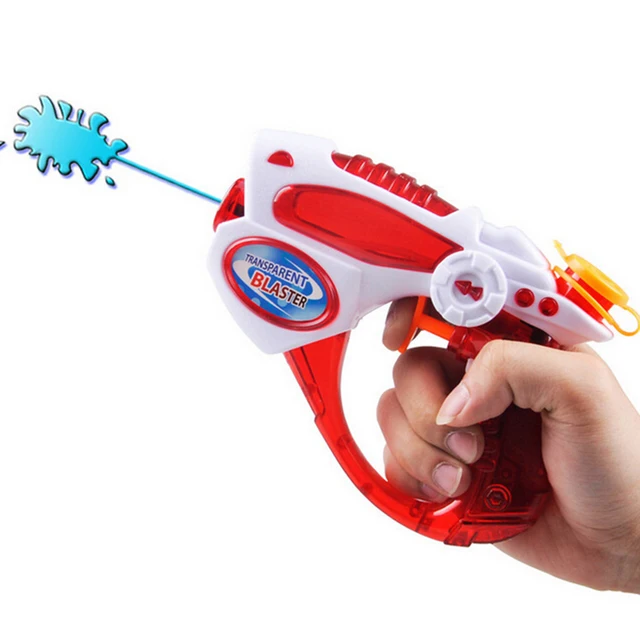 182 16 De Réduction1 Pc Fuuny Dété Pistolet à Eau Jouets Enfants En Plein Air Plage Longue Portée Pistolet à Eau Pistolet Jouets 15 Cm 11 Cm