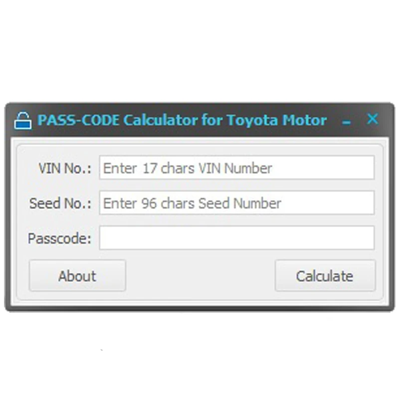 Новейшая версия пасс-код калькулятор Scion авто ключ программист пасскод разработка Пасс код инструмента