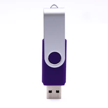 2017 New gadgets rotate swivel usb 2.0 real capacity usb flash drive 128 gb for mac
