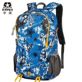 

SINPAID New Fashion Women & Men Waterproof Travel Backpack Multifunctional Tour Trip Riding Bag Star Pattern for Teenager Girl