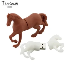 Horse USB Flash Drive 4/8/16/32/64GB U Disk PenDrive 3.0 USB Flash Disk Memory Stick Thumb Drive