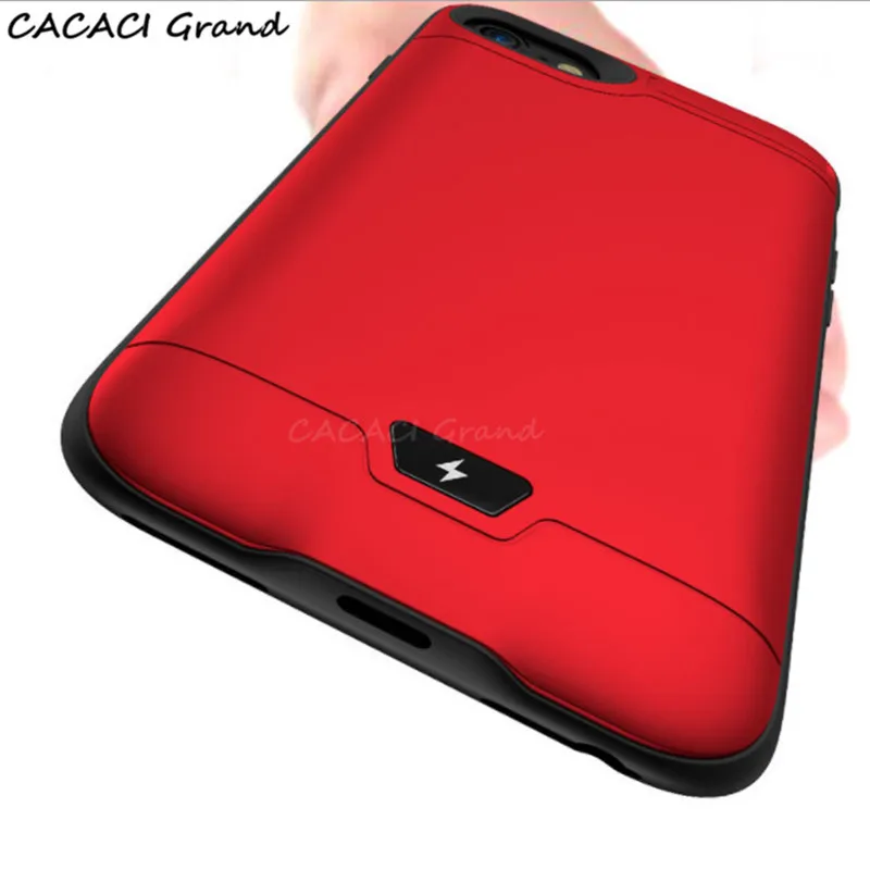 

5200/8200mah high capacity battery charger case for iphone 6s 7 8 Power Bank Charging Case for iphone 6s 8 7 plus battery case