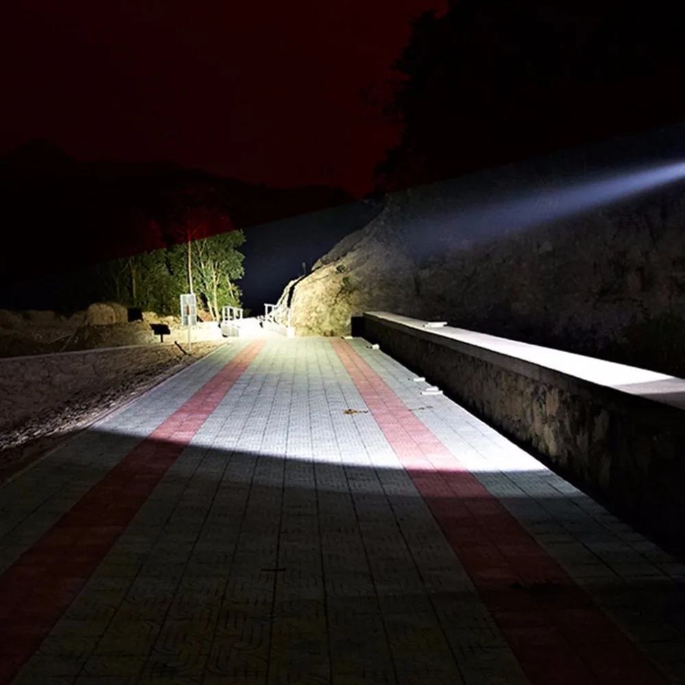 Фара из алюминиевого сплава блики зарядка фара T6 три фары авиационные