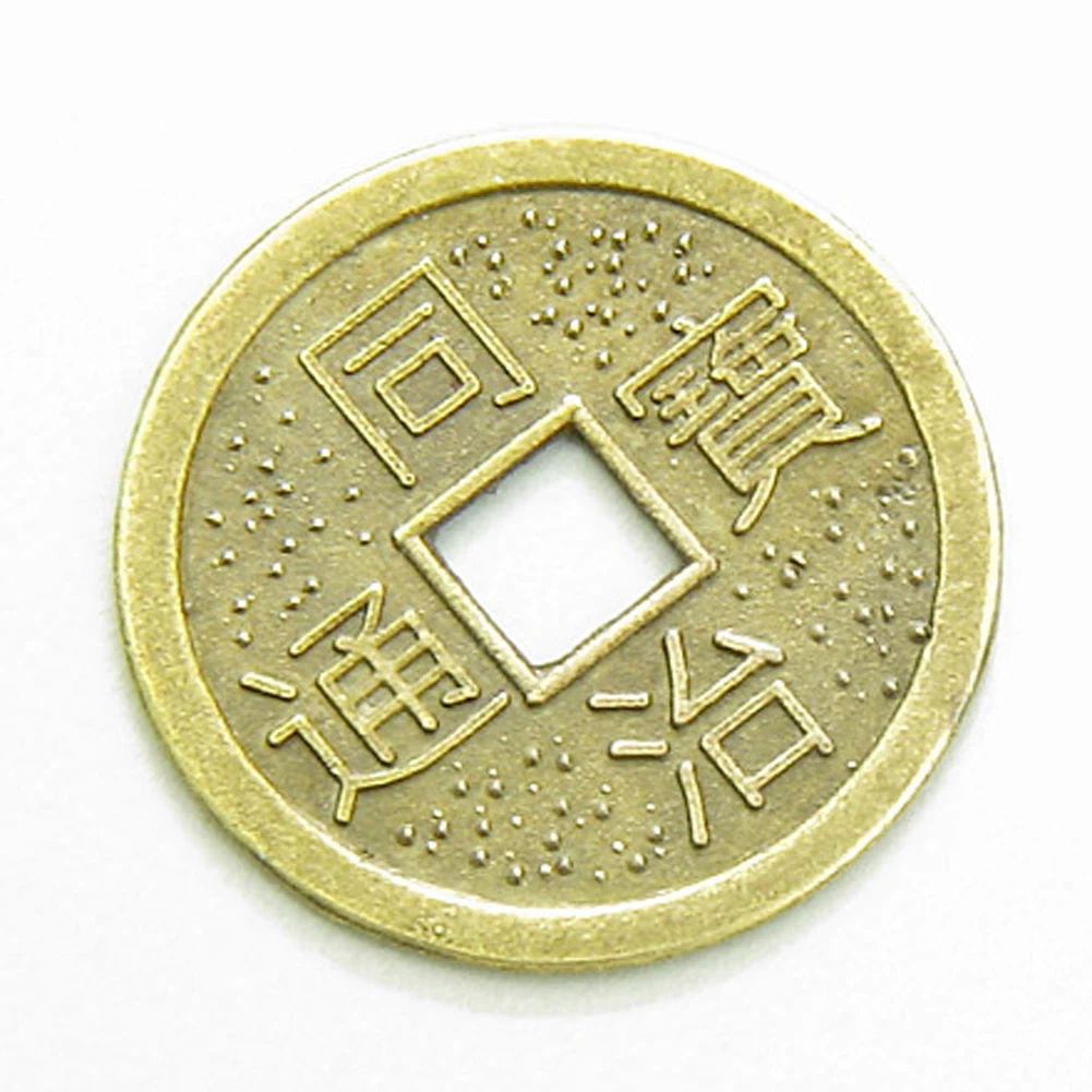 Heart Money Amulet Lucky Coin in Orange Quartz Stone Pendant Necklace (2)