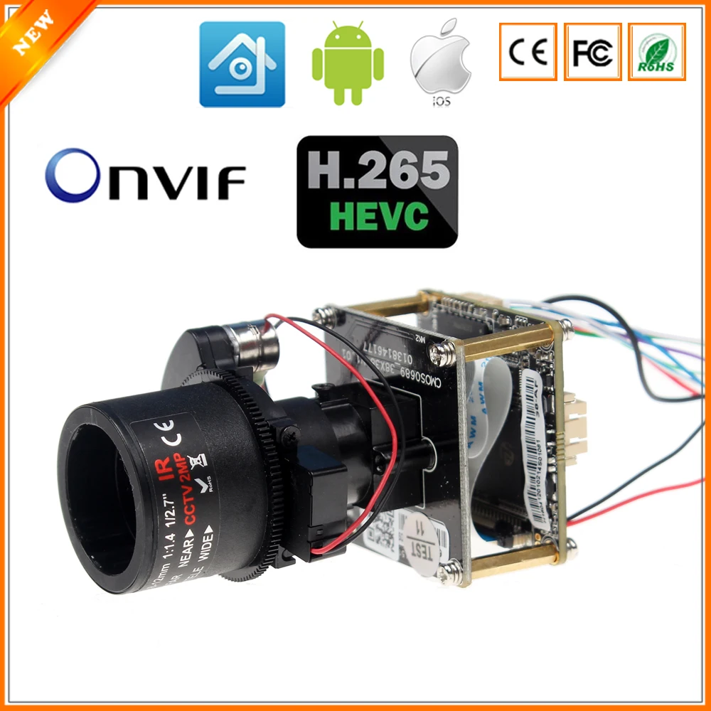 bilder für Motorisierte Objektiv Auto-Zoom 2,8mm-12mm 3X Zoom H.265 4MP Ip-kamera HI3516D + 1/3 ''OV4689 CMOS IP Kamera Module PCB Board + Kabel bilder für Motorisierte Objektiv Auto-Zoom 2,8mm-12mm 3X Zoom H.265 4MP Ip-kamera HI3516D + 1/3 ''OV4689 CMOS IP Kamera Module PCB Board + Kabel