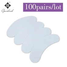 3D супер тонкий и мягкой тканью бесплатный обычная гидрогель глазная повязка наращивание ресниц глаз колодки