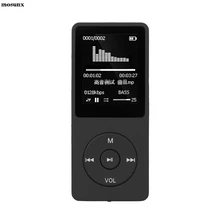Mosunx 1,8 TFT черный HiFi 4G MP3 музыкальный плеер FM рекордер TF карта спортивные гарнитуры колонки микрофон FM передатчики Rechargeabl