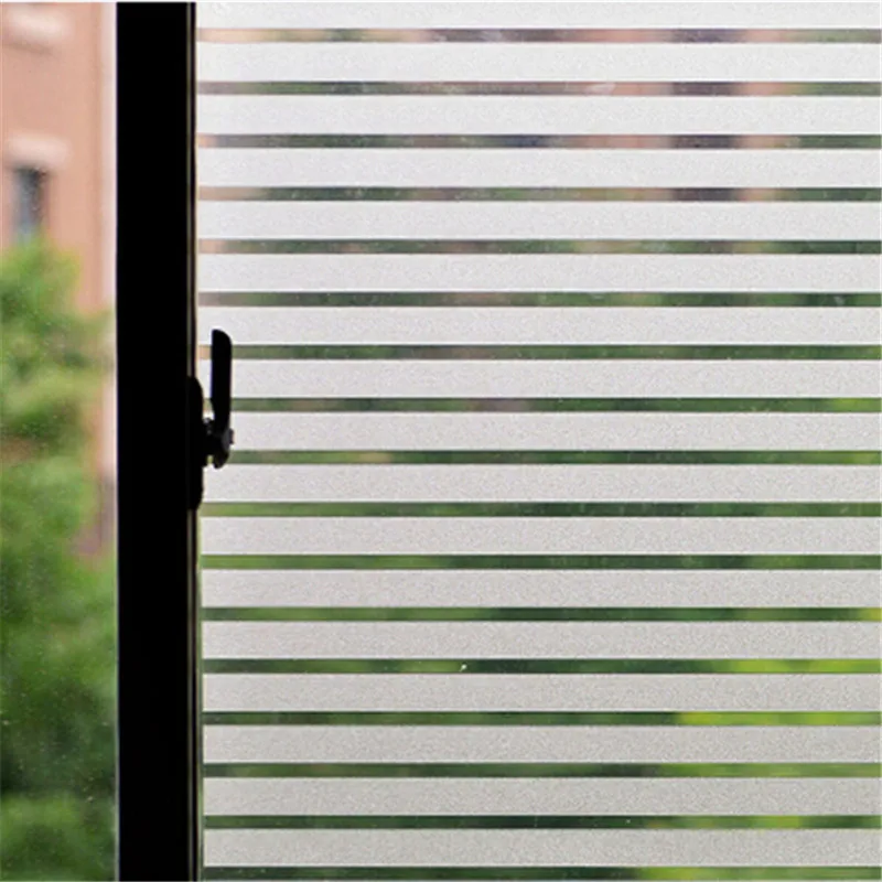 90*200cm No Glue Decorative Self adhesive Window Film Frosted Privacy