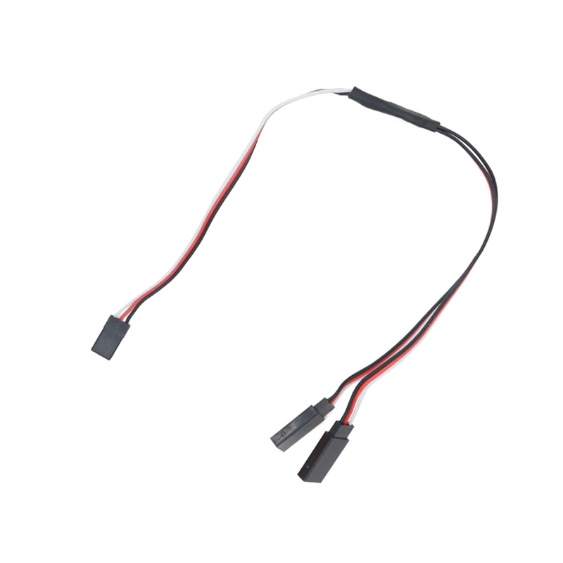 50 шт./лот 150 мм 300 500 RC Servo Y удлинитель Кабель свинцовый провод для JR Futaba скидка