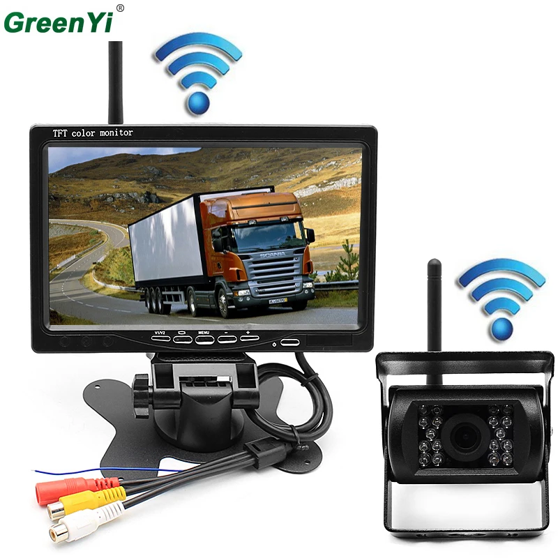 Car Parking Assistance System 2 4 GHz Wireless Rear View font b Camera b font 2