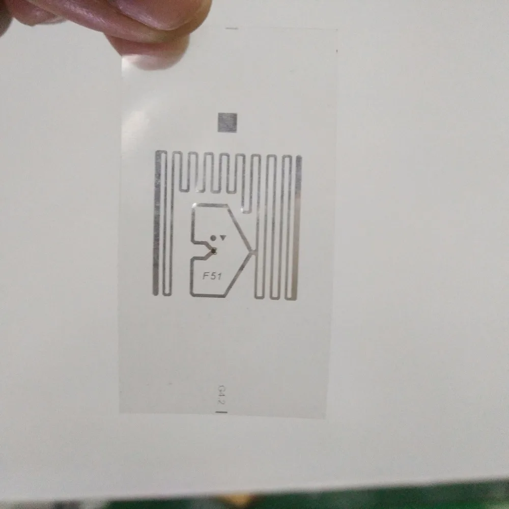 Impinj F51 tags UHF RFID labels passive cards | Безопасность и защита