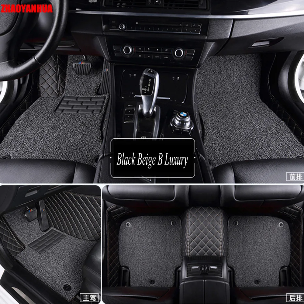 ZHAOYANHUA Car floor mats for Honda Civic 8th 9th 10th generation 5D