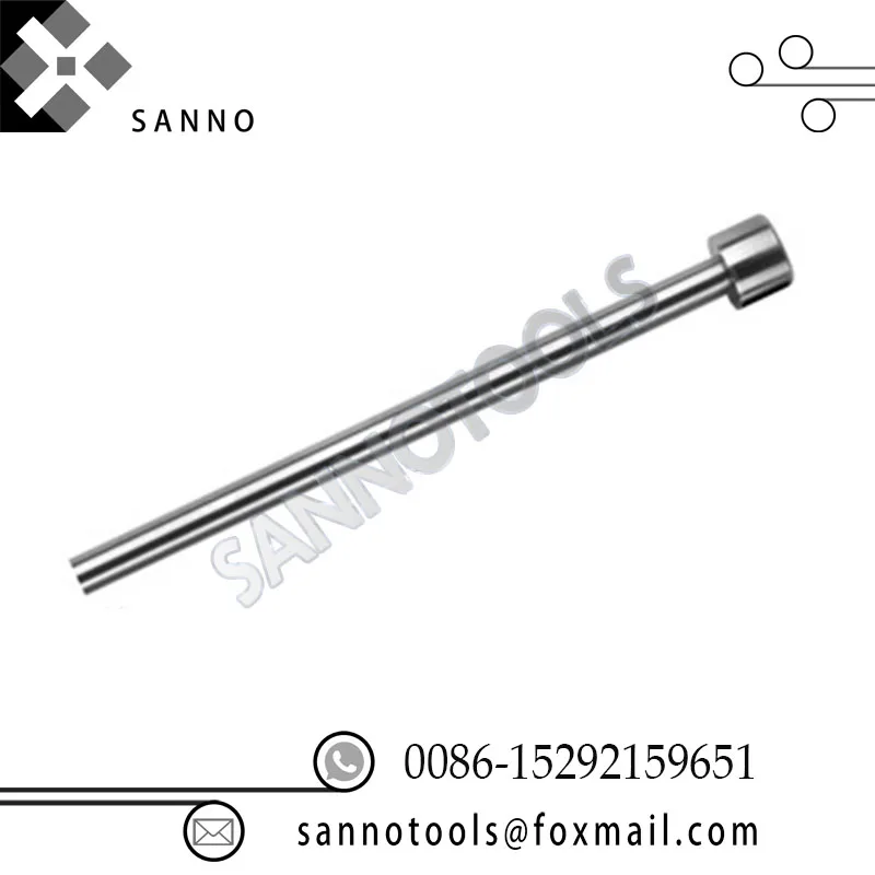 10 шт./лот, форма, плоский эжектор, диаметр штифта 3 мм, 3,5 мм, 4 мм, 4,5 мм, длина 100 мм, 150 мм, 200 мм, 250 мм, 300 мм, металлический штифт