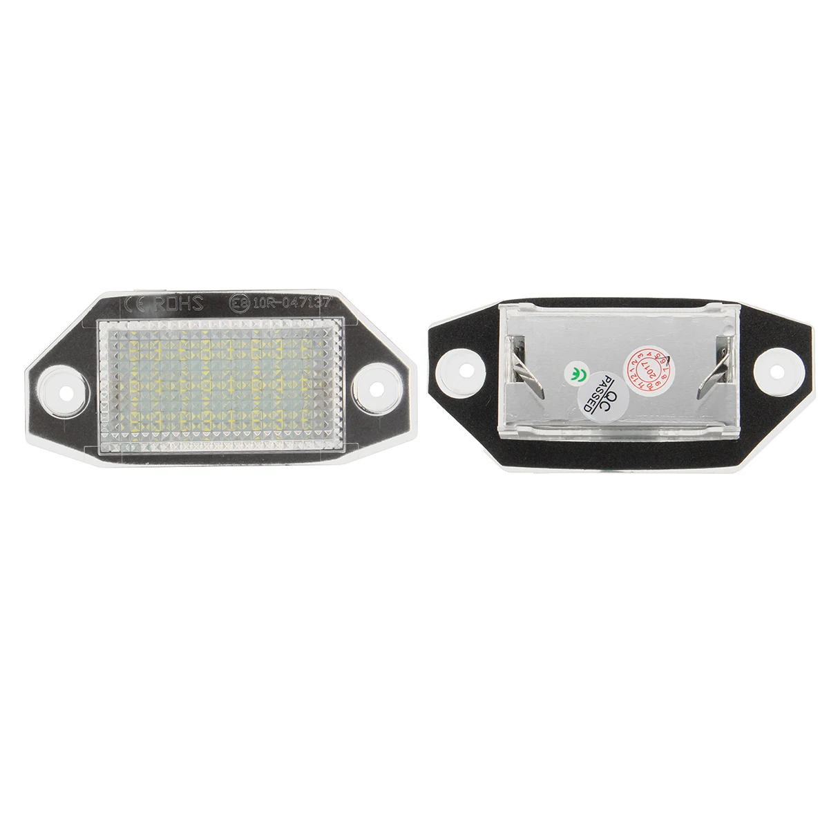 Автомобилей номерных знаков Свет Сзади остановить фонарь Пластик 24SMD Led номерной знак фонари 12 V для ford для mondeo MK3 2000-2007