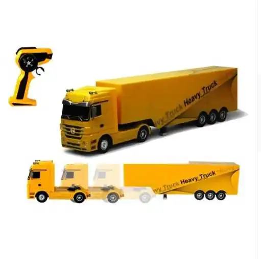 remote control truck kids electric toy car big rc container truck